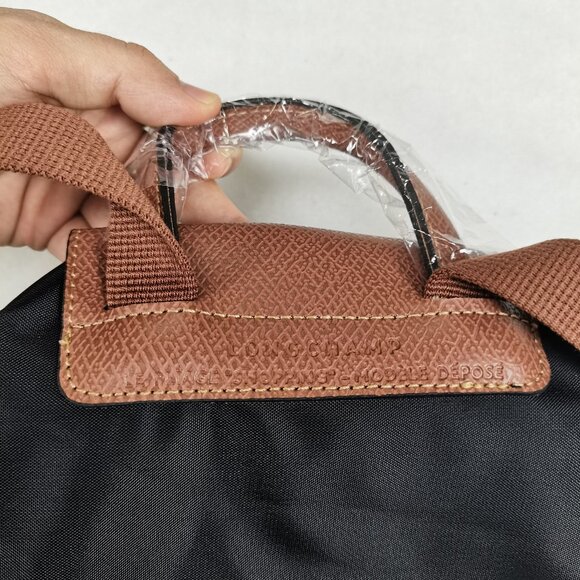 LONGCHAMP Mini Le Pliage  Backpack In  black - Picture 4 of 12